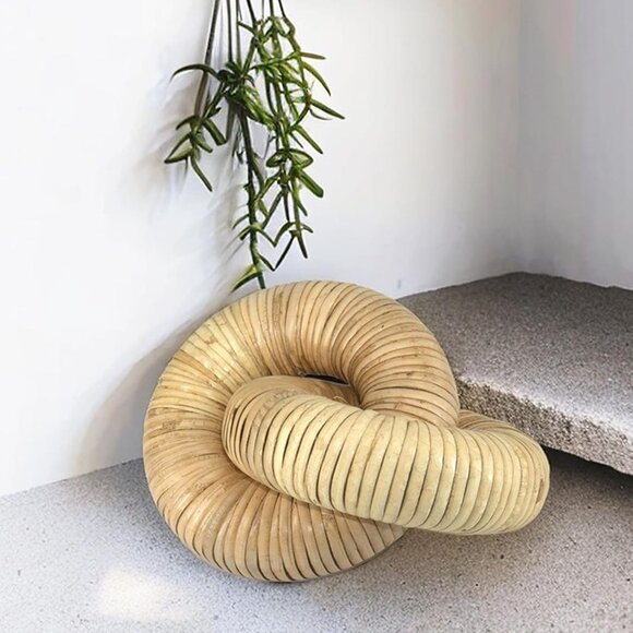 NEW 2 Pieces Hand Woven Table Decor - Picture 5 of 8